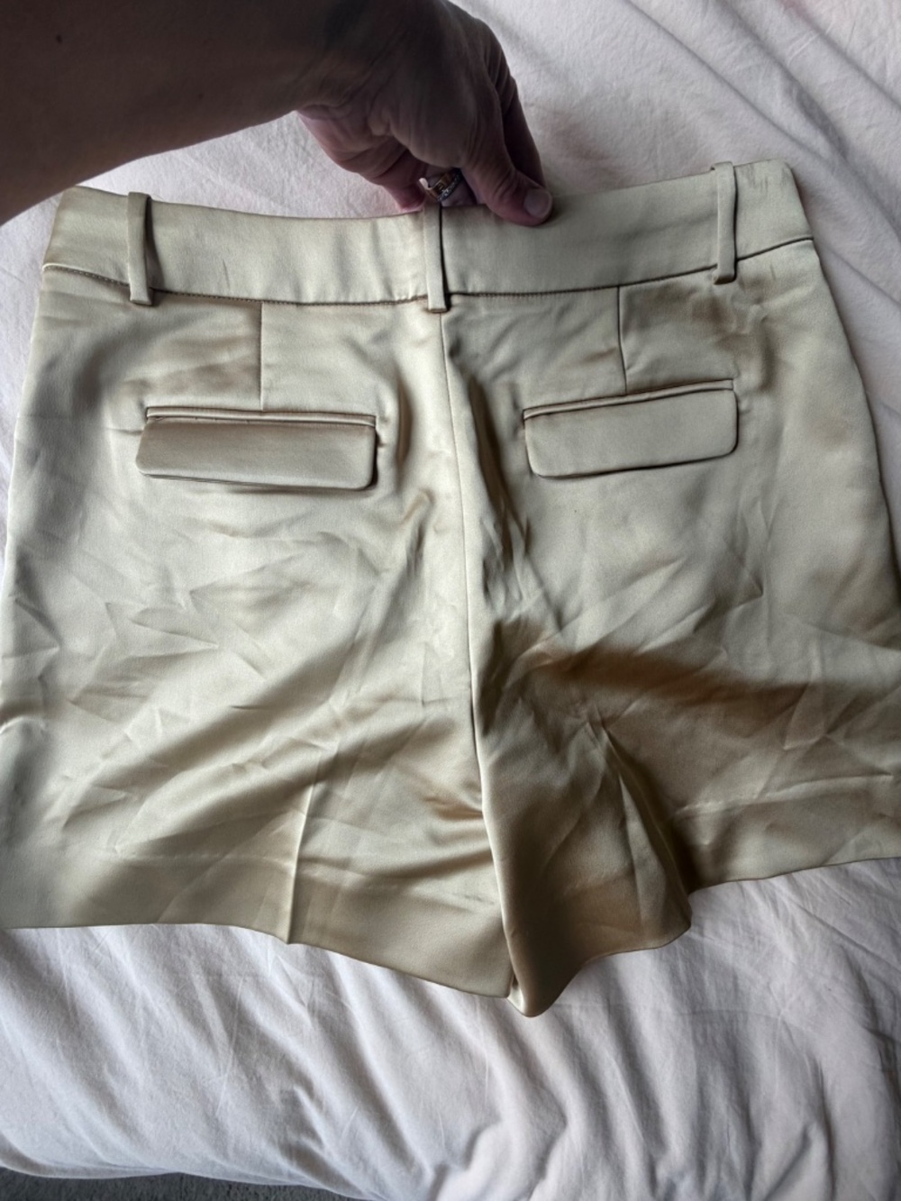 JCrew Women’s Silky Satin Trouser Shorts, NWT - Picture 2 of 7